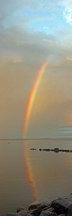 Rainbow on Lake Champlain
